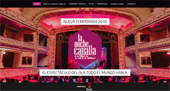 Desktop Screenshot of lanochecanalla.com